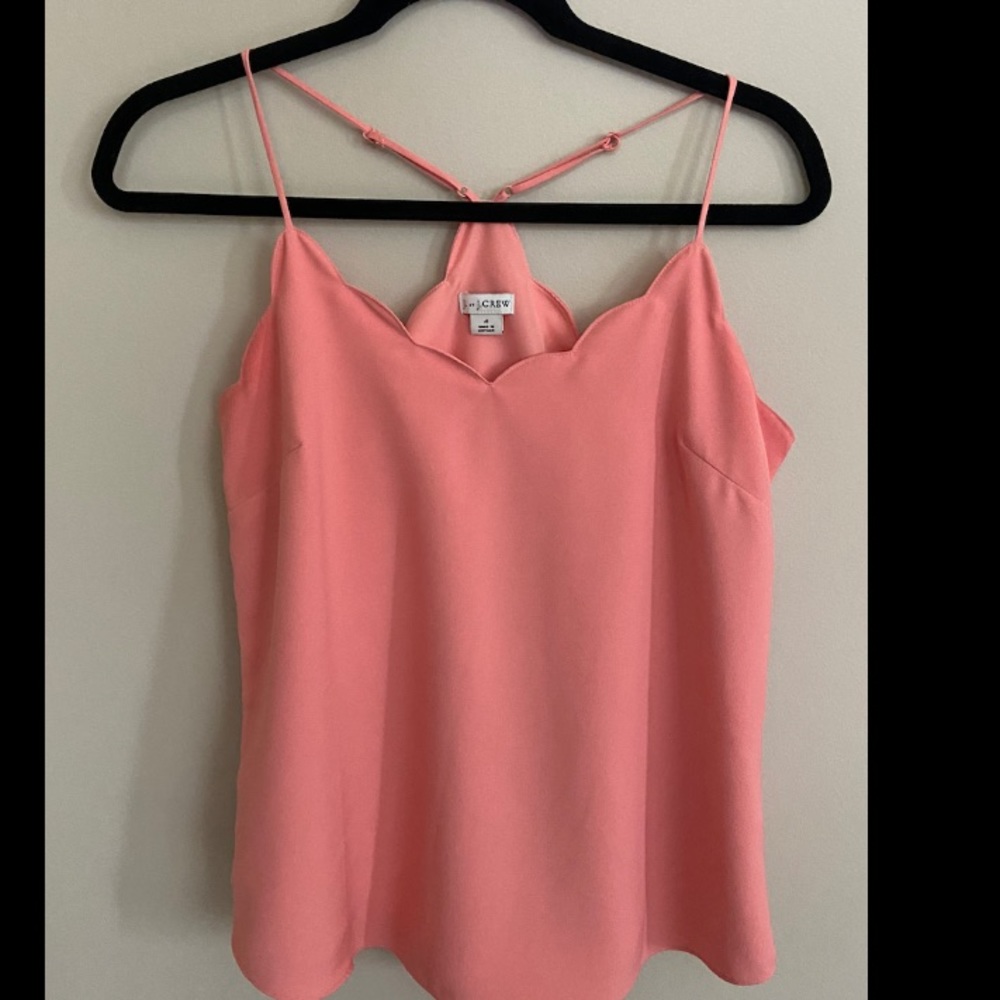 J Crew coral tank